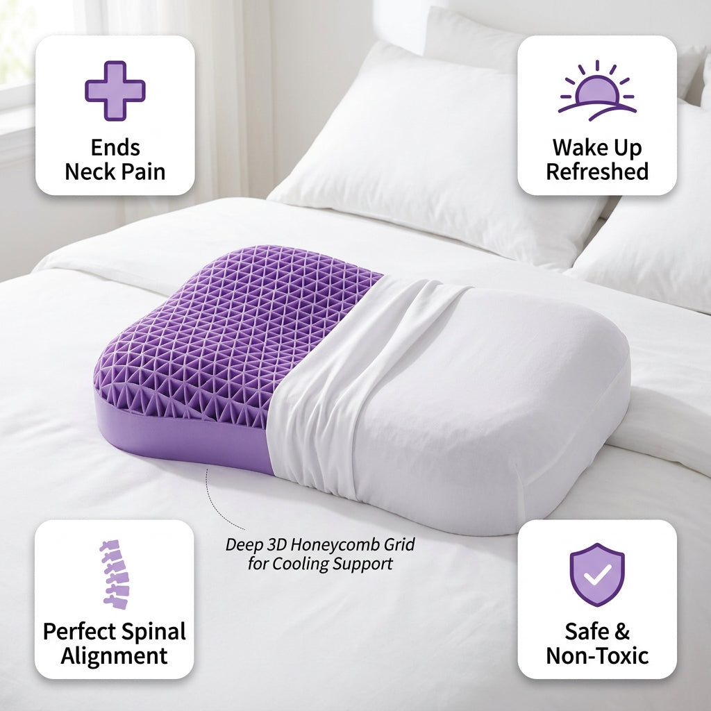 Wing Pillow™ Cooling & Neck Pain Relief Pillow (BIG)