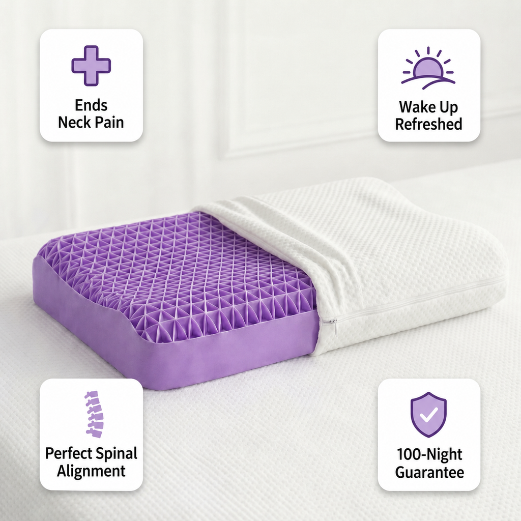 ErgoSleep™ Neck Support Pillow - Medium Profile