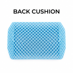 Seat & Lumbar Support Cushion — Pressure Relief for Office Chair, Car & Wheelchair