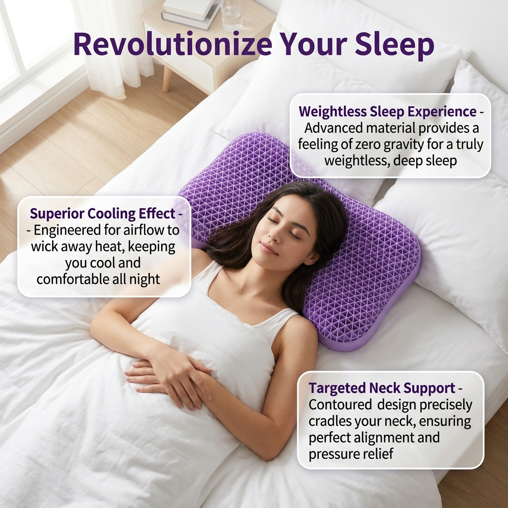 Wing Pillow™ Cooling & Neck Pain Relief Pillow (BIG)