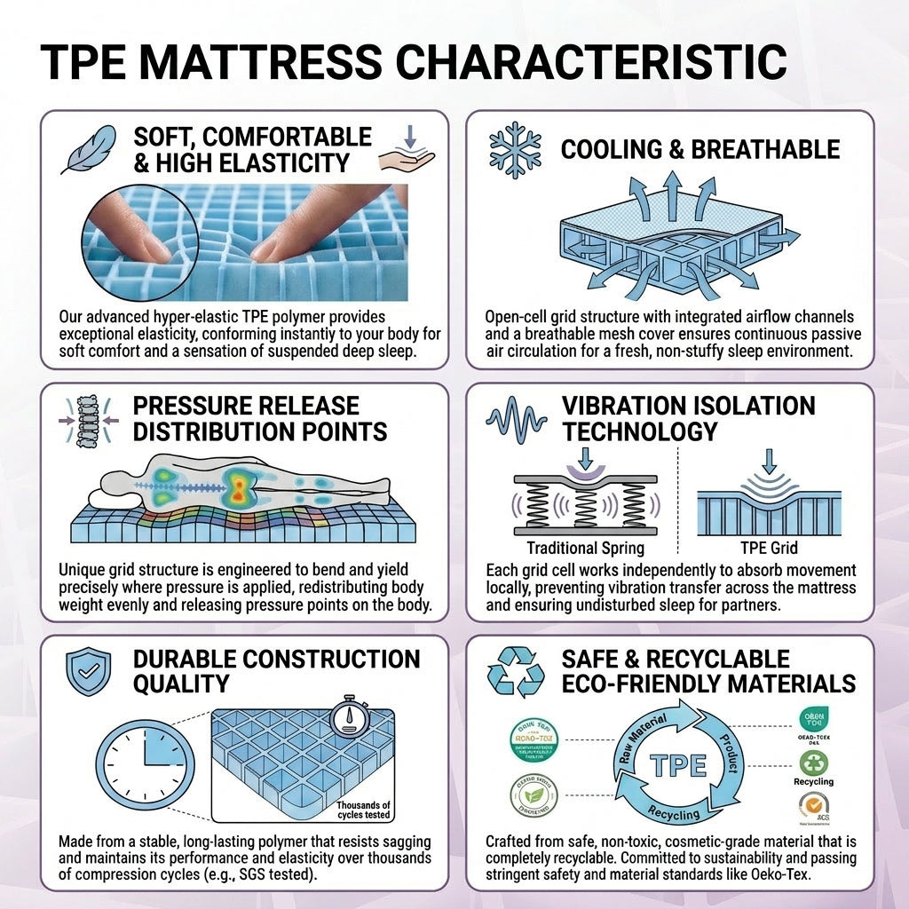 Mattress Topper™ Cooling & Pressure Relief Topper